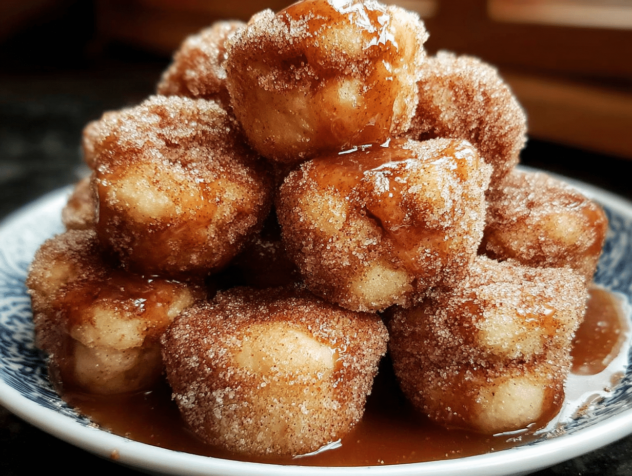 Cinnamon Sugar Monkey Bread Bites