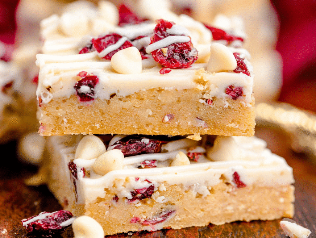 Copycat Starbucks Cranberry Bliss Bars Recipe