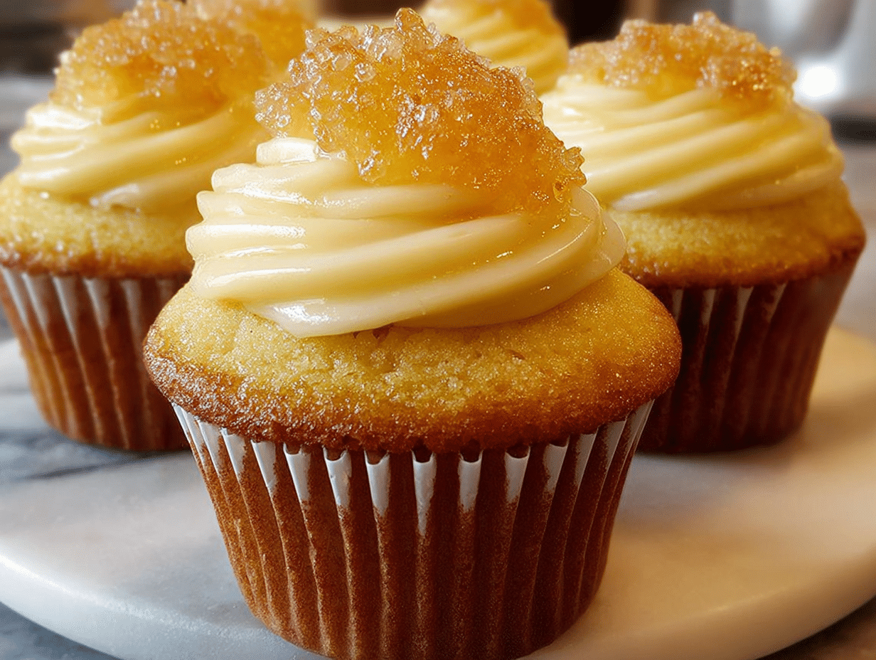 Cornbread Cupcakes with Honey Butter