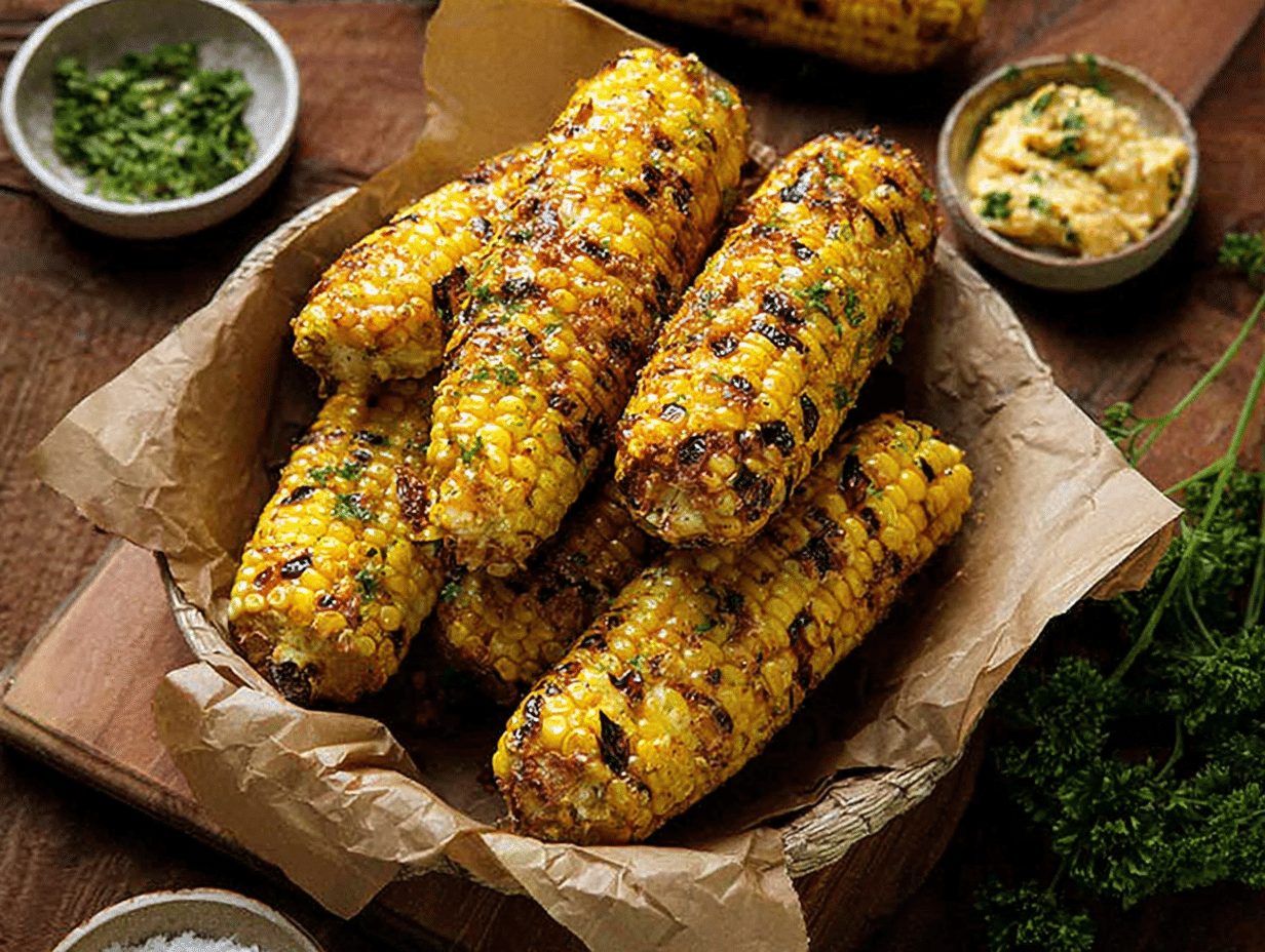 Cowboy Butter Roasted Corn