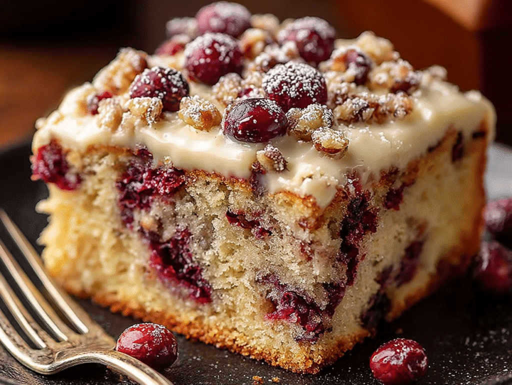 Cranberry Bliss Coffee Cake