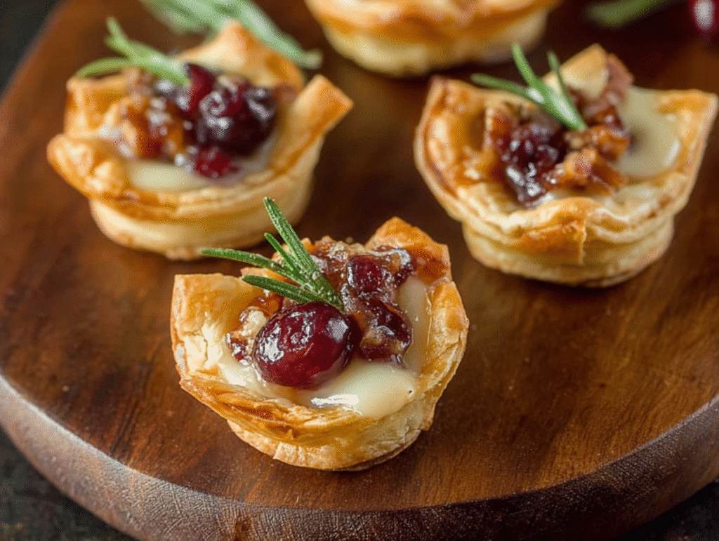 Cranberry Brie Bites