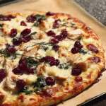 Cranberry Chicken & Brie Pizza