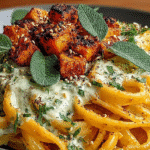 Creamy Butternut Squash & Sage Pasta