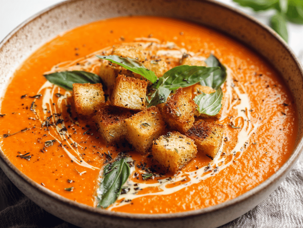 Creamy Tomato Basil Soup