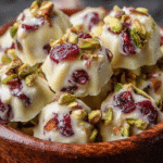 Crockpot White Chocolate Pistachio Cranberry
