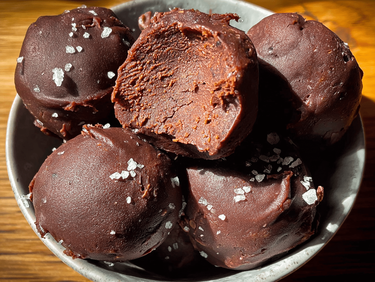 Delicious Brownie Protein Balls