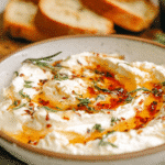 Delicious Ricotta Dip with Hot Honey