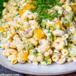 Dill Pickle Pasta Salad