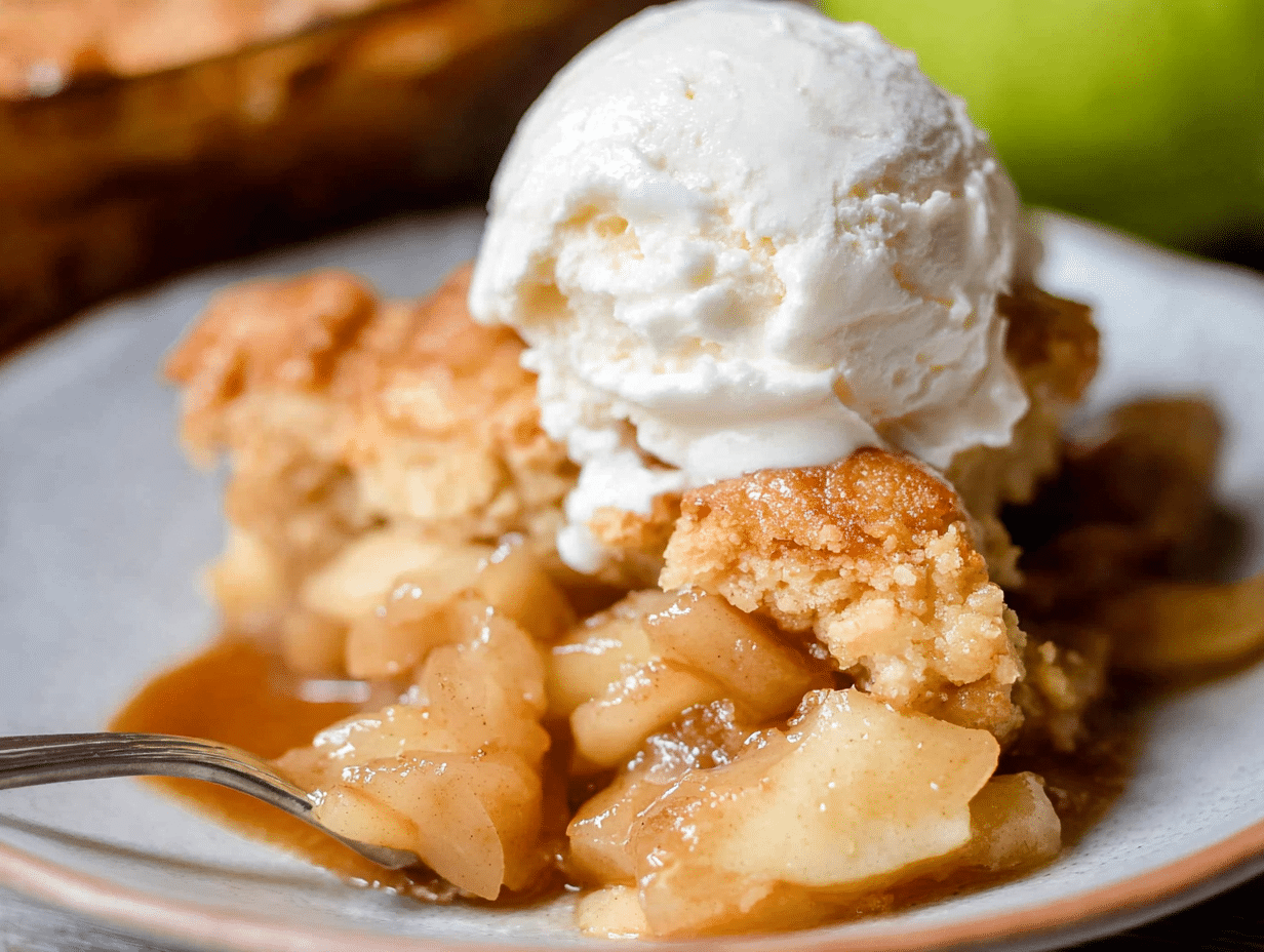 Easy Apple Cobbler