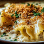 Easy Decadent Creamy Alfredo Lasagna Soup