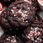Easy Double Chocolate Peppermint Cookies