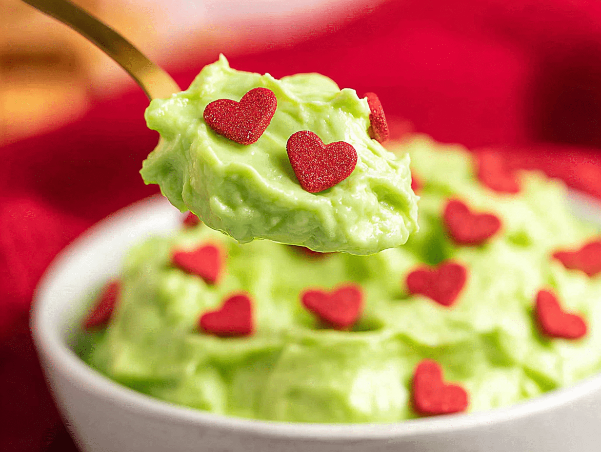 Easy Grinch Dip