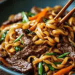Easy Hoisin Beef Noodles