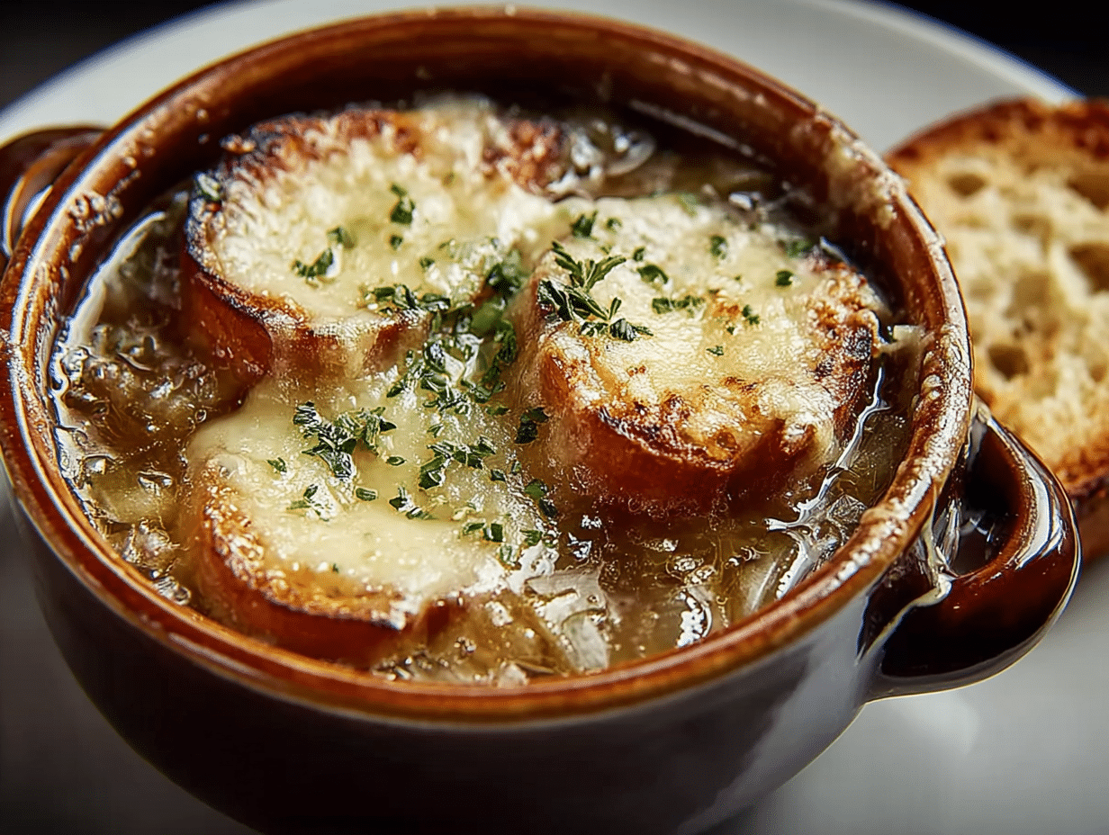 Easy Italian Onion Soup With Fontina