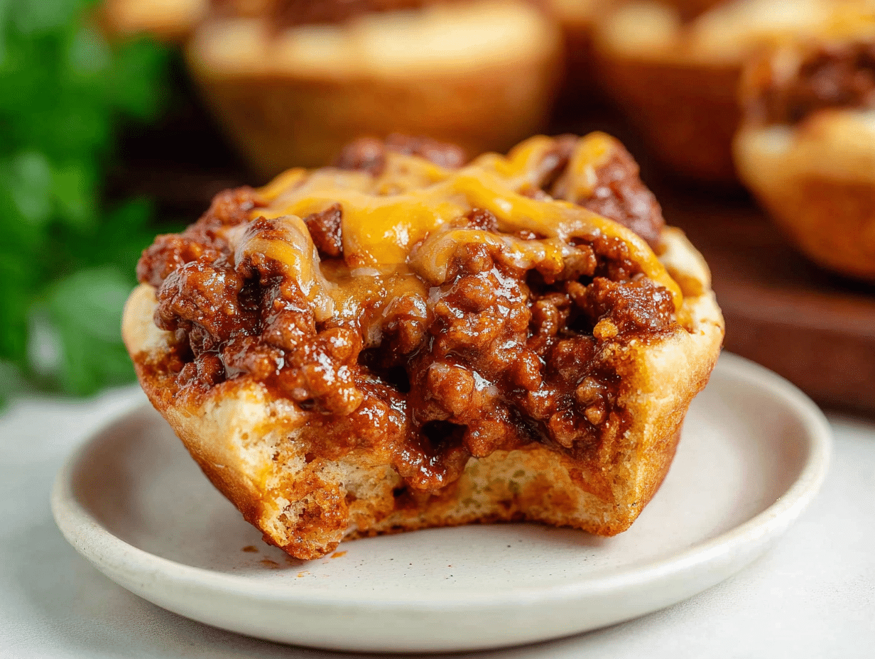 Easy Sloppy Joe Biscuits