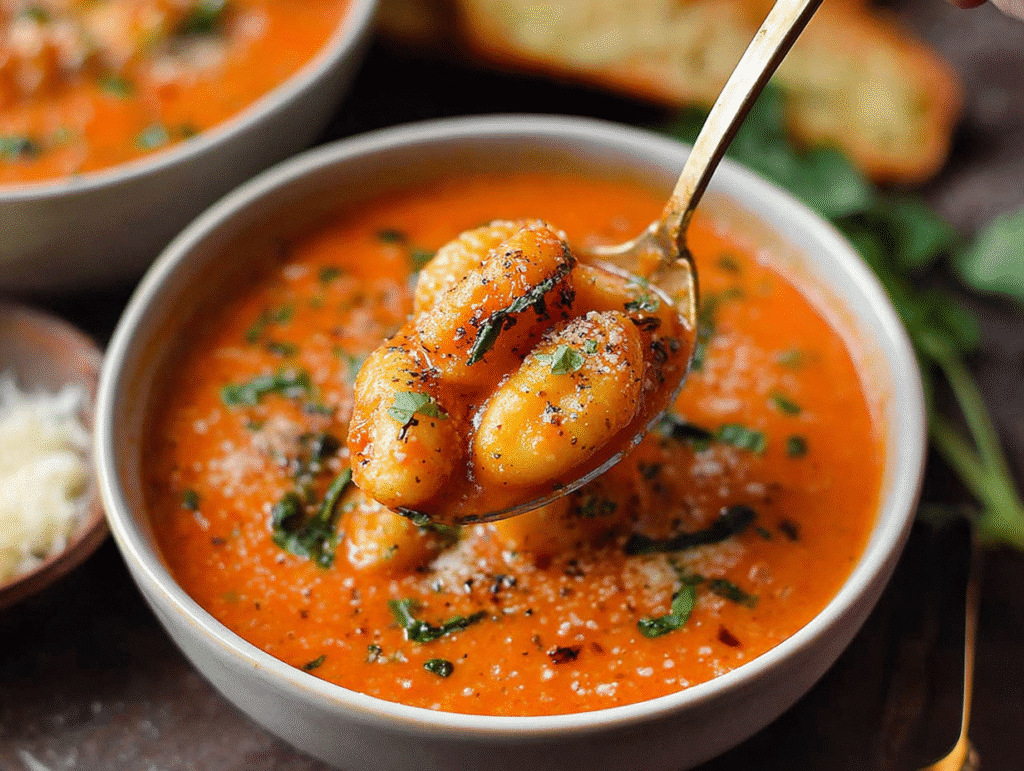 Easy Tomato Gnocchi Soup