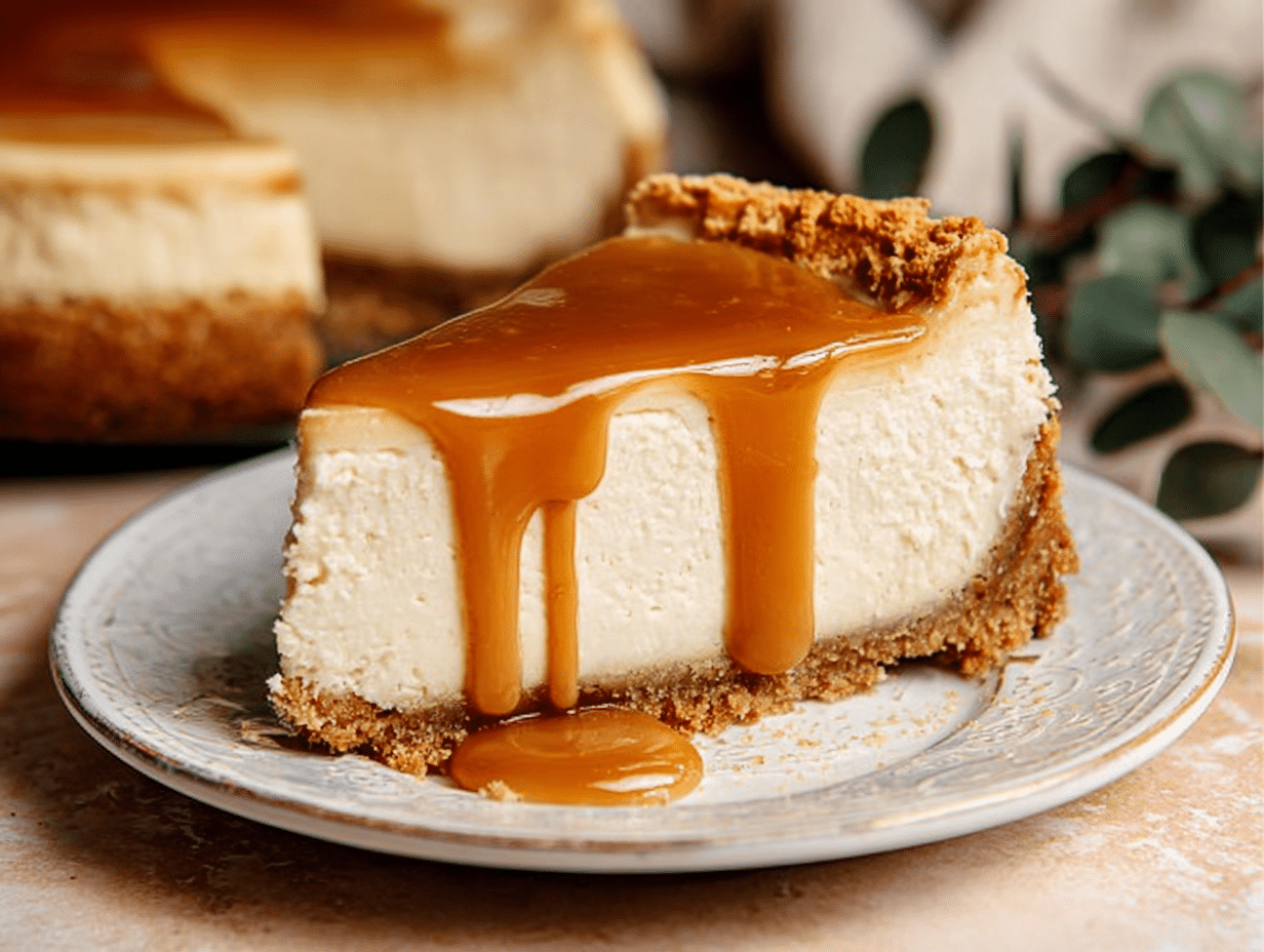 Fall Apple Cider Cheesecake