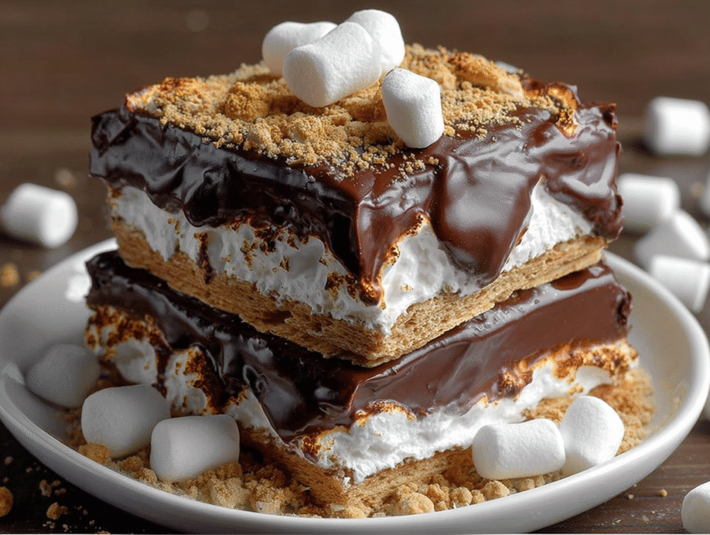 Frozen S'mores Chocolate Marshmallow