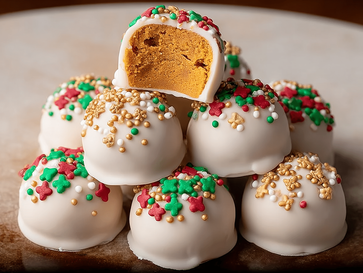 Gingerbread Truffles
