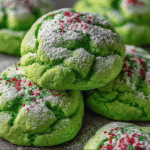 Grinch Cookies Vibrant Green