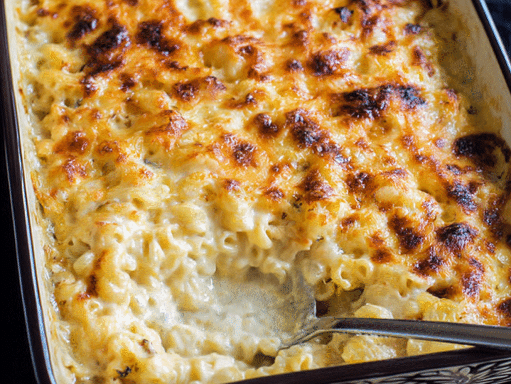 Homemade Baked Mac and Cheese