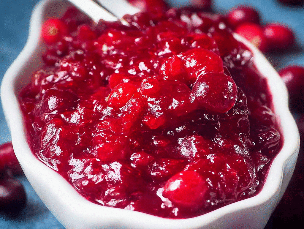 Homemade Cranberry Sauce