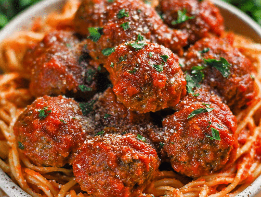 Homemade Italian Meatballs