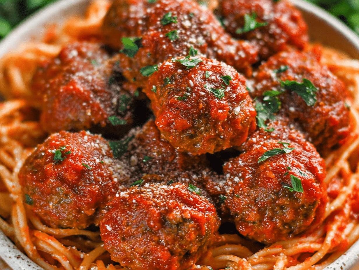 Homemade Italian Meatballs