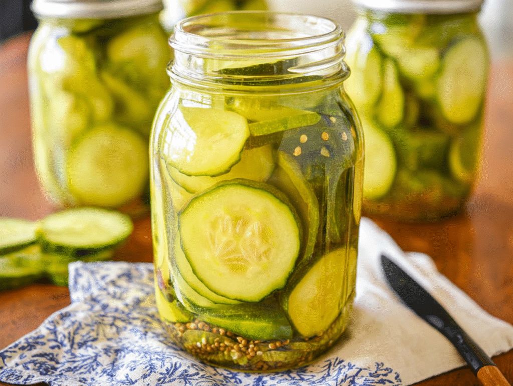 Homemade Refrigerator Pickles