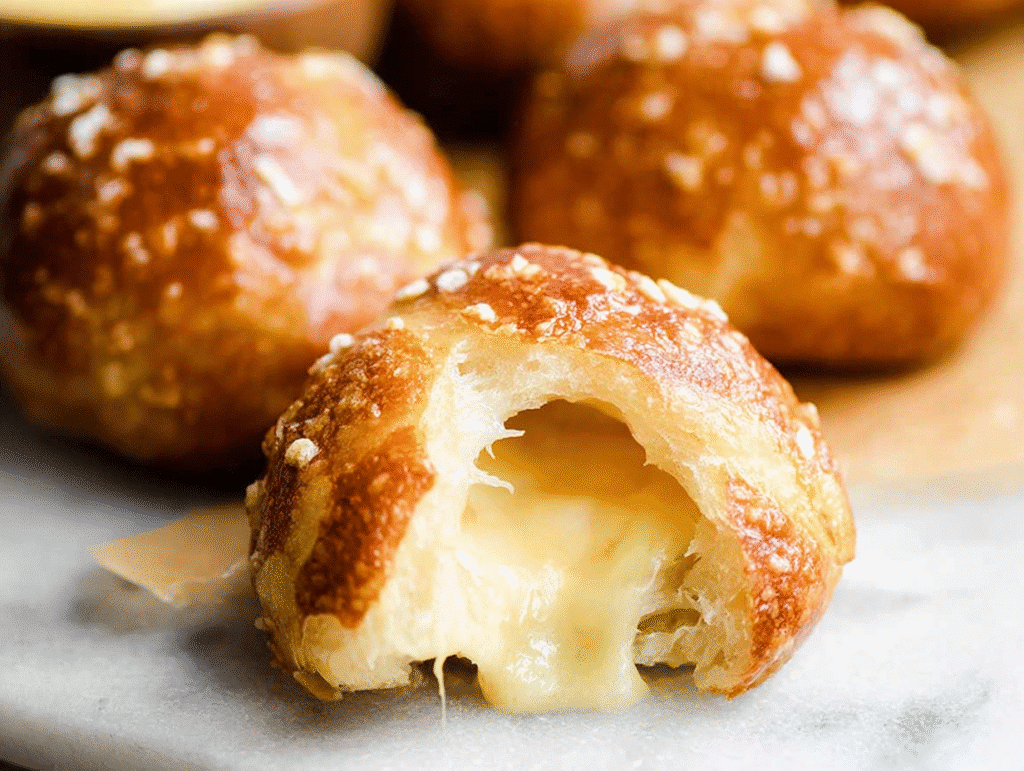 Homemade Soft Pretzel Bites