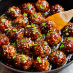 Honey Garlic Meatballs