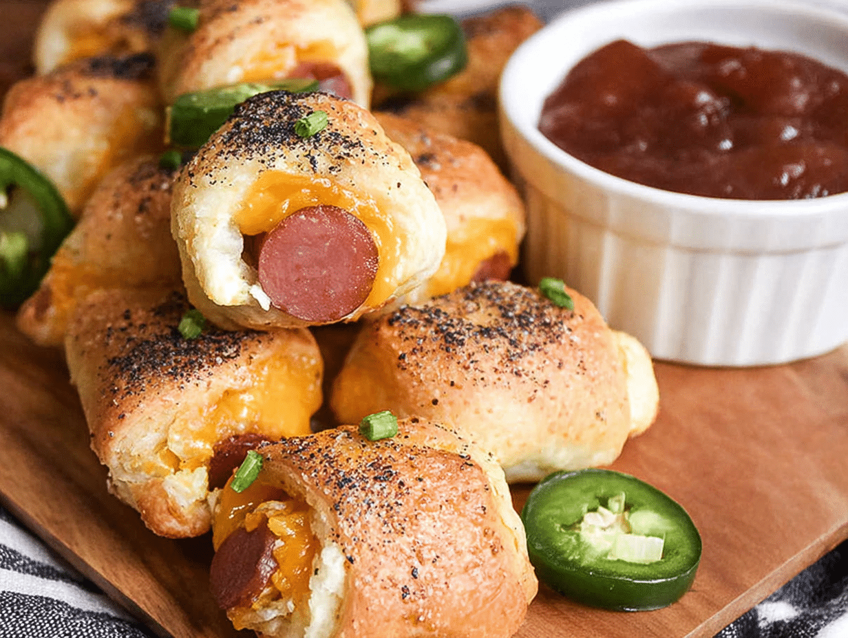 Jalapeno Popper Pigs in a Blanket