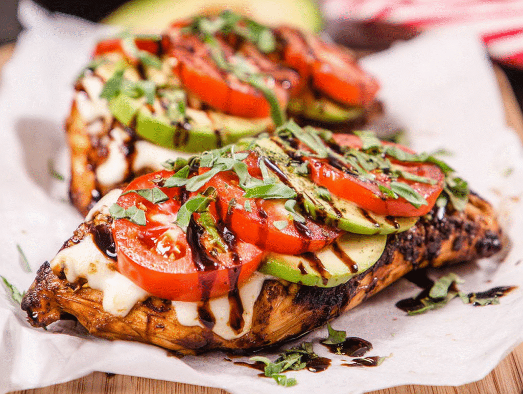 Juicy Grilled California Avocado Chicken