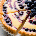 Lemon & Blueberry Cheesecake Tart