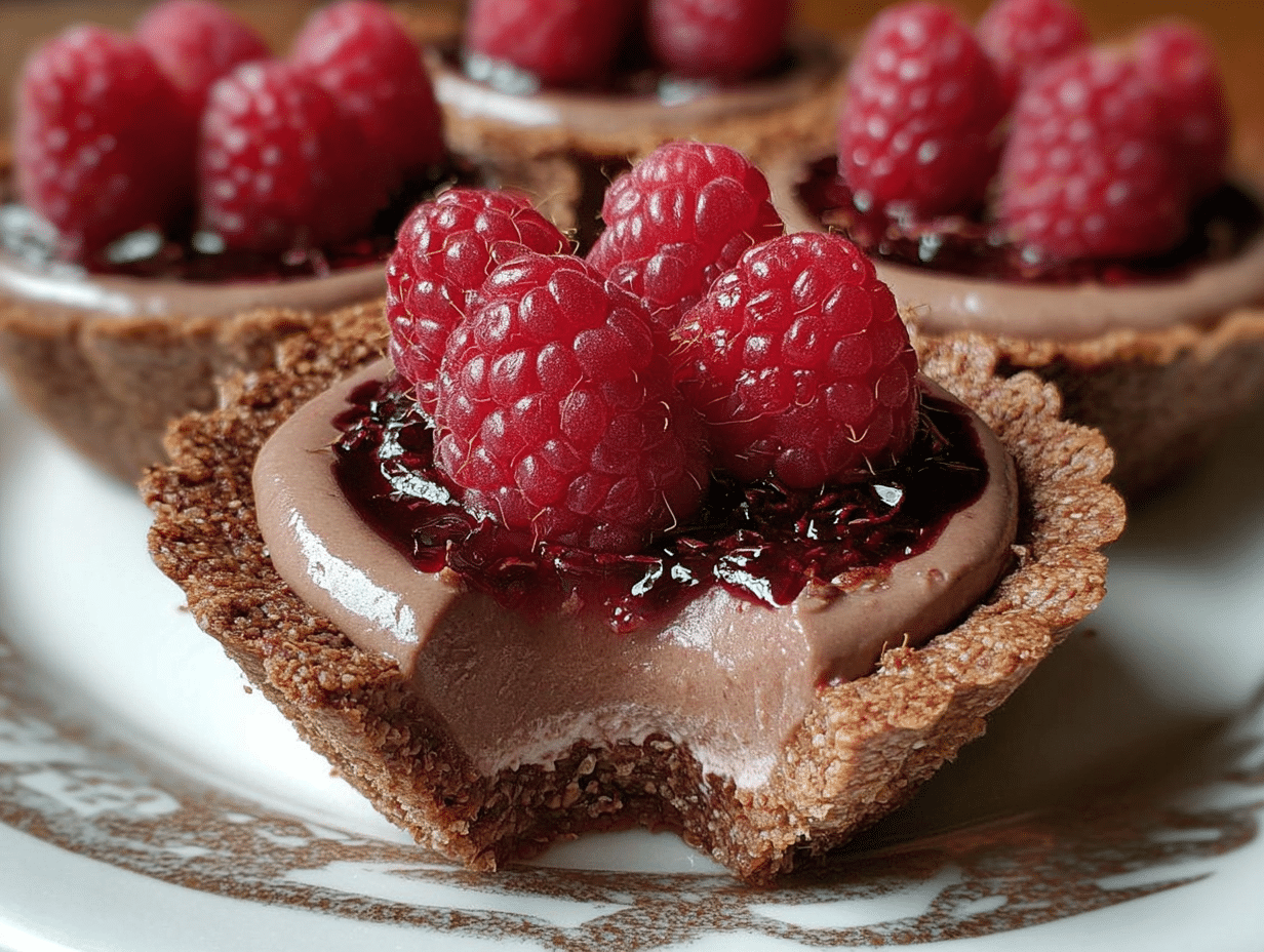 Marry Me No Bake Raspberry Chocolate Mousse