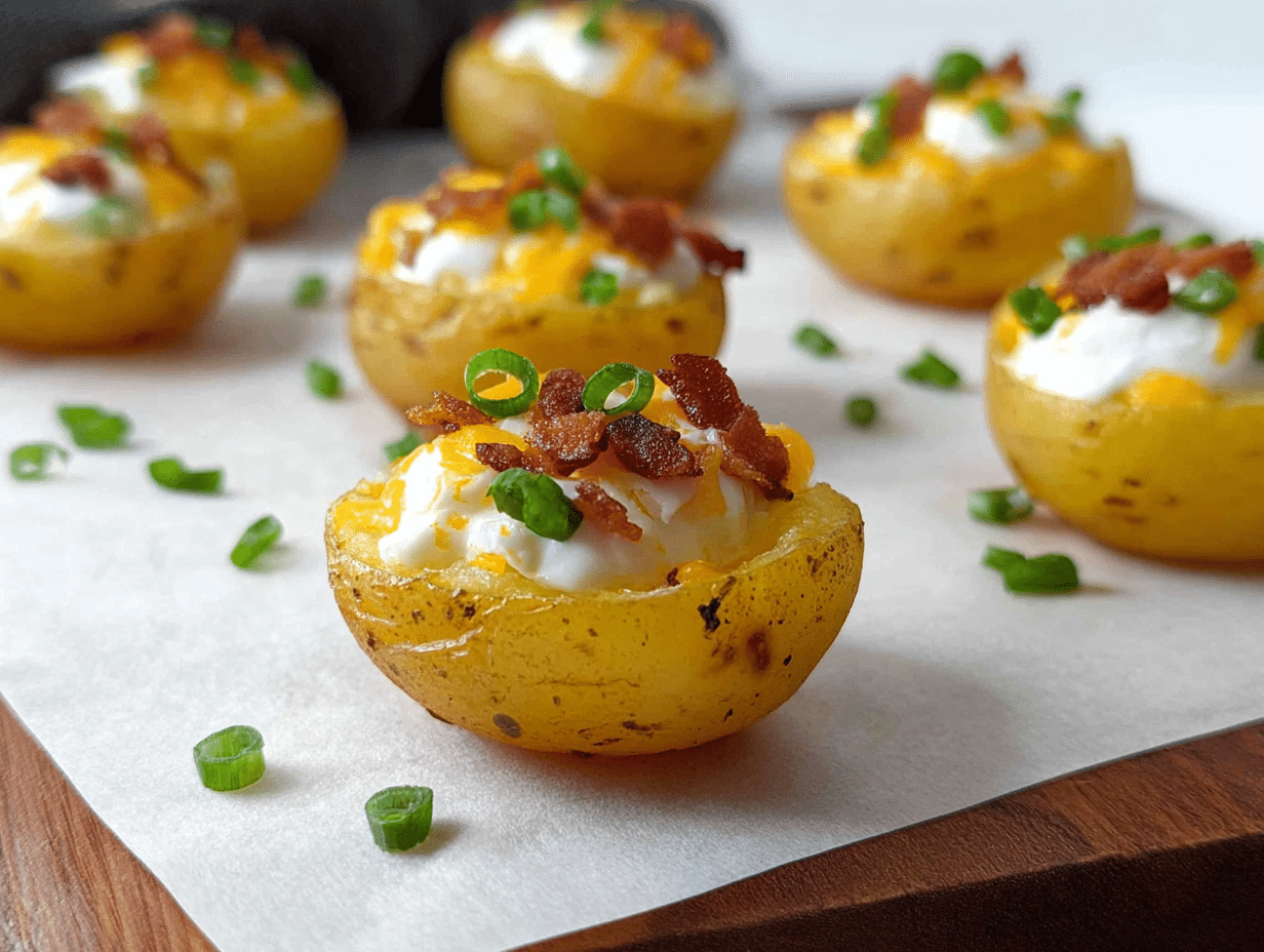 Mini Baked Potatoes