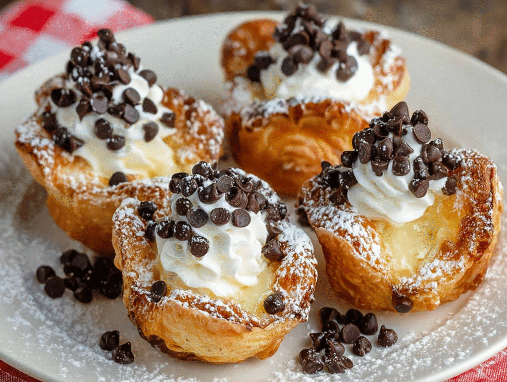Mini Cannoli Cups Delight