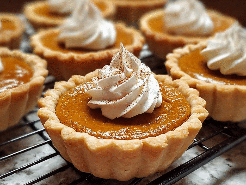 Mini Pumpkin Pies