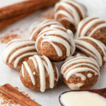 No-Bake Cinnamon Roll Protein Bites