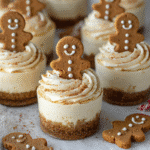 No-Bake Gingerbread Cheesecake Cups