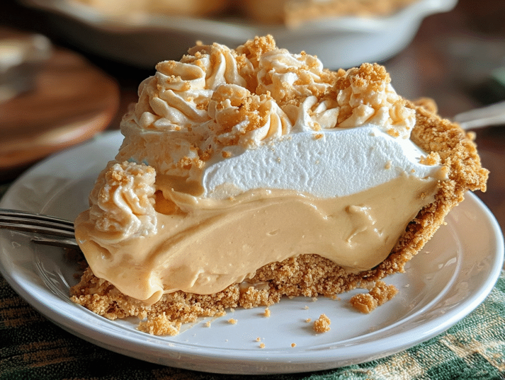 Old Fashioned Amish Peanut Butter Dream Pie