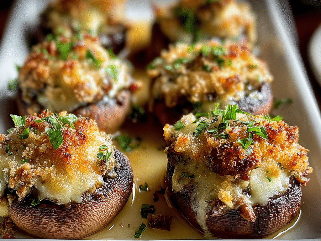 Olive Garden Stuffed Mushrooms
