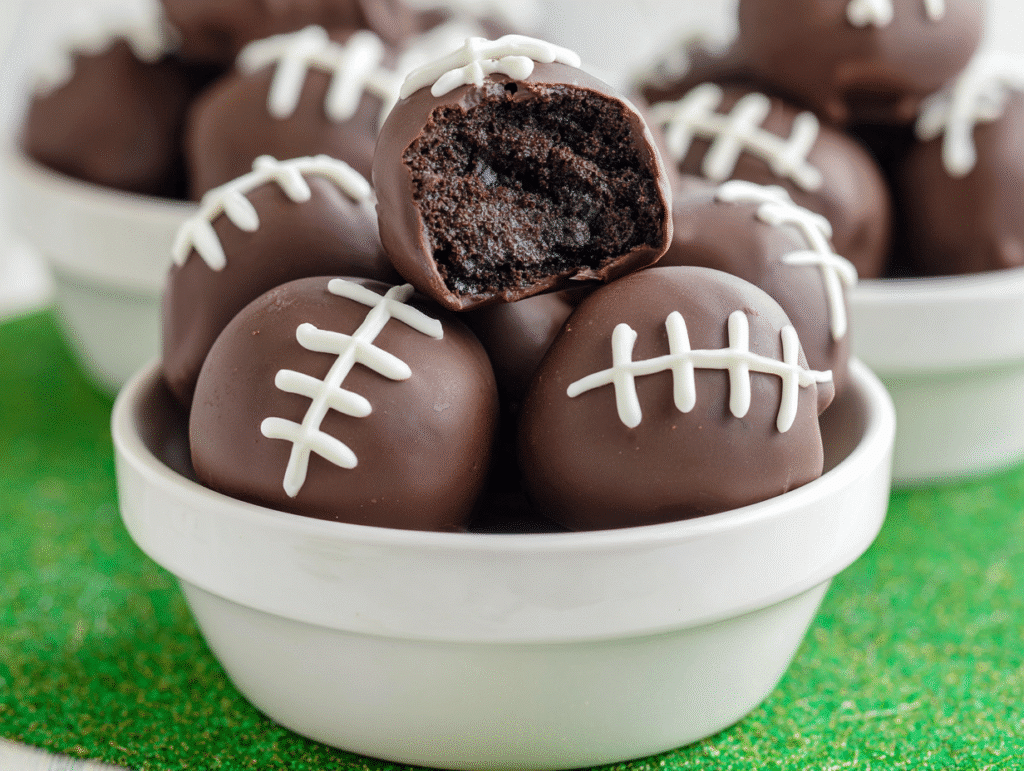 Oreo Football Truffles