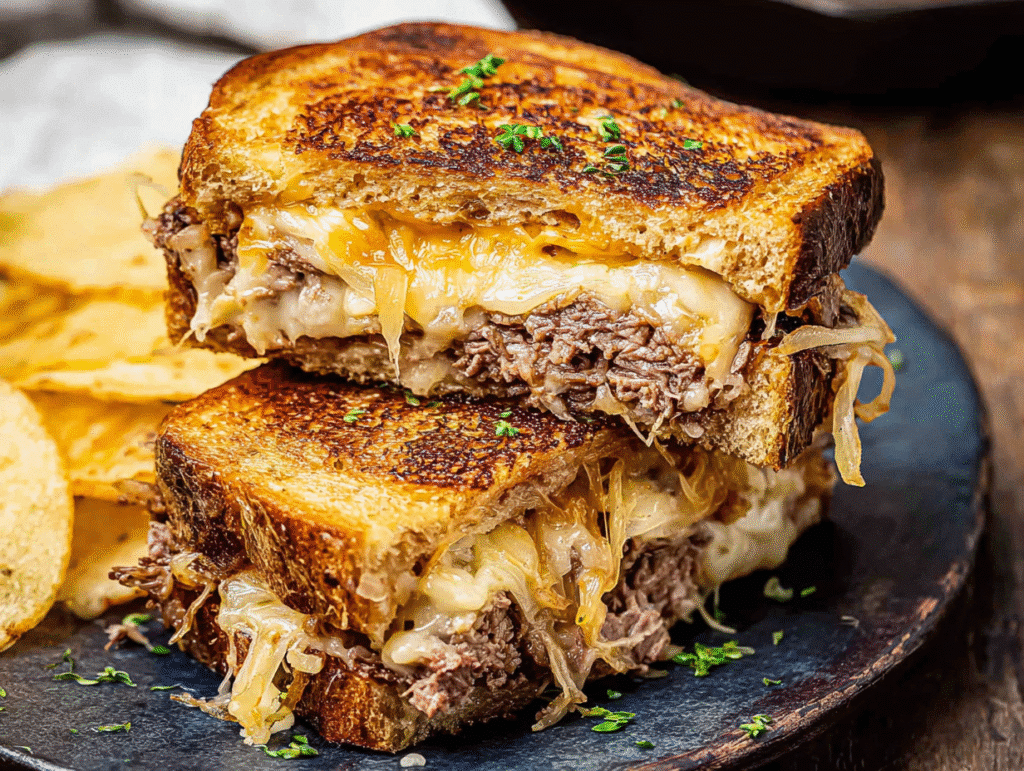 Patty Melt Toasties
