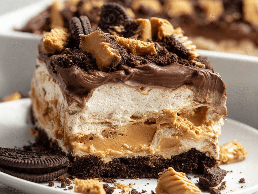 Peanut Butter Icebox Cake