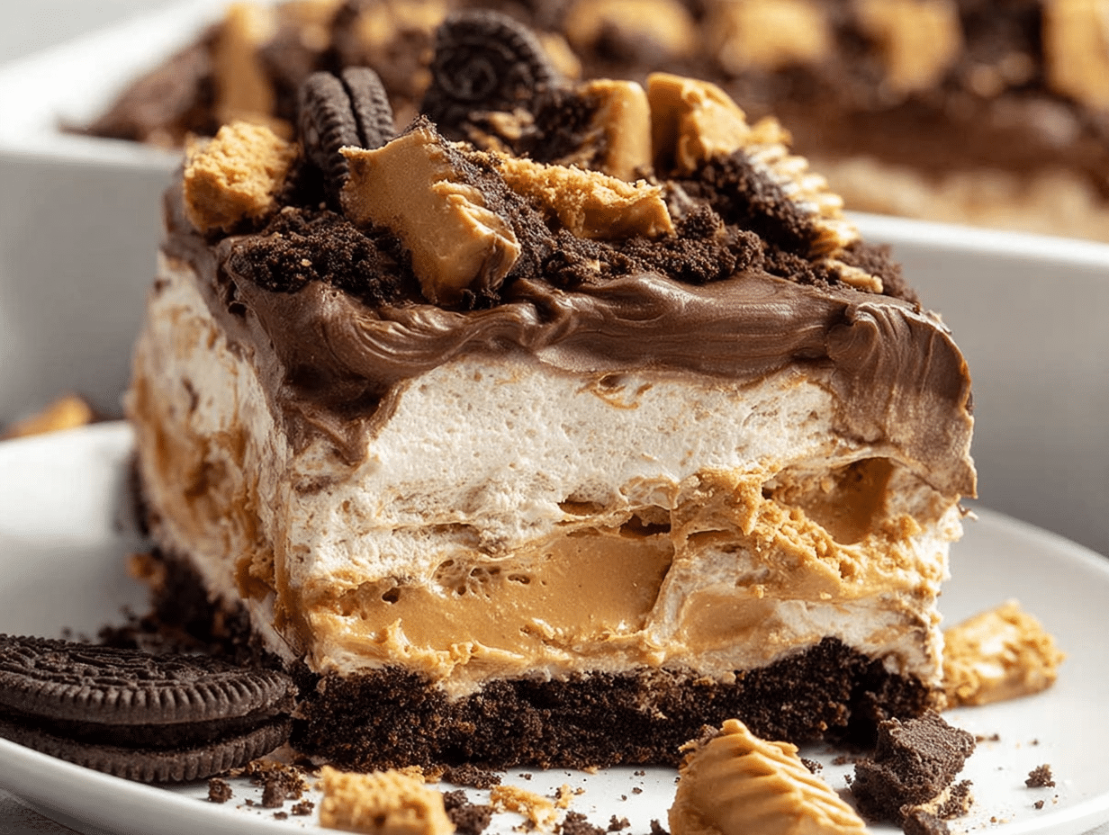 Peanut Butter Icebox Cake
