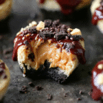 Peanut Butter Oreo Cheesecake Bites