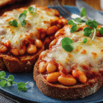 Pizza Beans on Toast