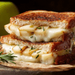 Roasted Apple and Brie Panini